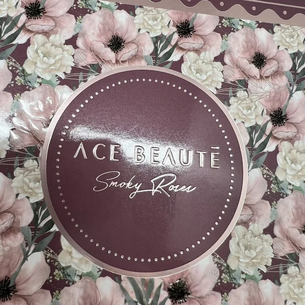 Ace Beaute Smoky Roses Eyeshadow Palette 15 Pan Matte Shimmer Makeup New